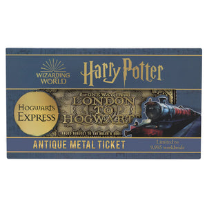 Harry Potter - Limited Edition Replica Hogwarts Express Train Ticket