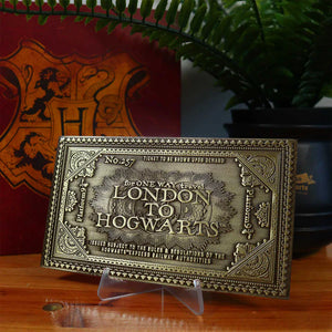 Harry Potter - Limited Edition Replica Hogwarts Express Train Ticket