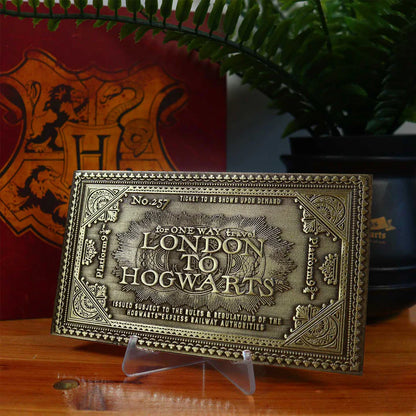 Harry Potter - Limited Edition Replica Hogwarts Express Train Ticket