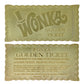 Willy Wonka and the Chocolate Factory - Collector's Edition Replica Golden Ticket