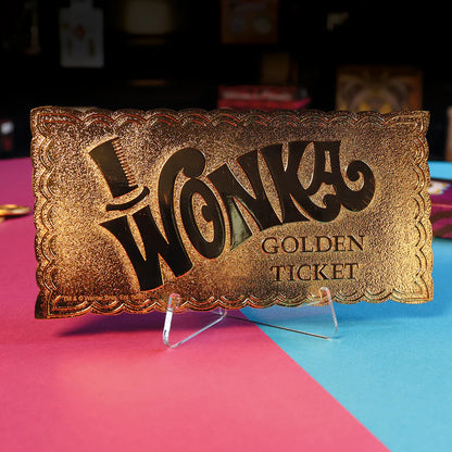 Willy Wonka and the Chocolate Factory - Collector's Edition Replica Golden Ticket