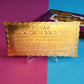 Willy Wonka and the Chocolate Factory - Collector's Edition Replica Golden Ticket