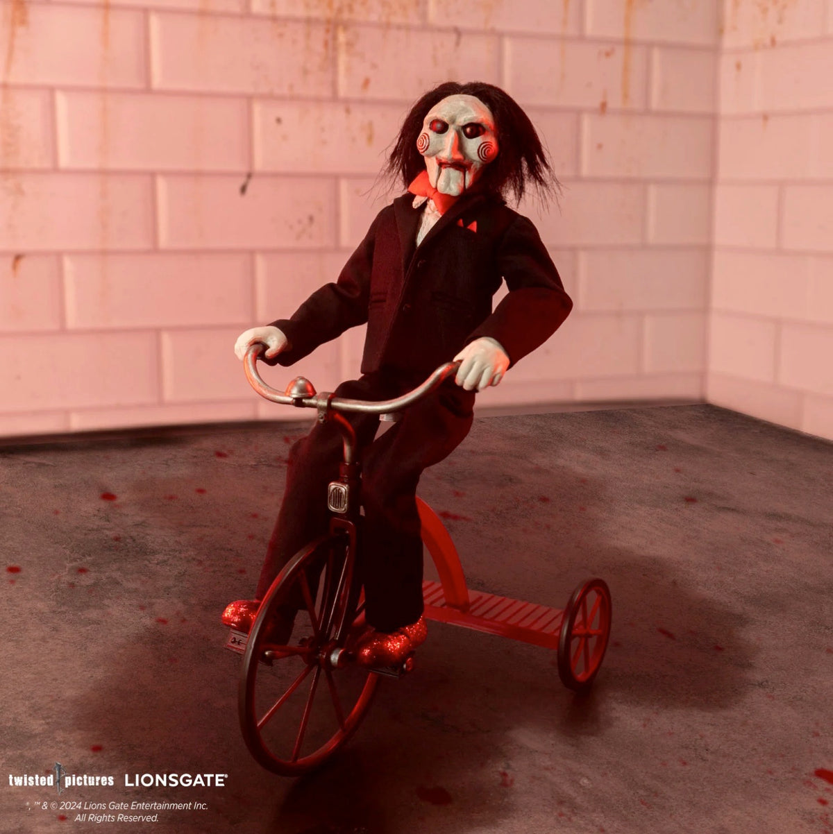 Saw – Billy the Puppet with Tricycle 1:6 Scale Figure