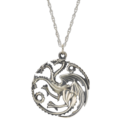 Game Of Thrones - Targaryen Pendant Sterling Silver