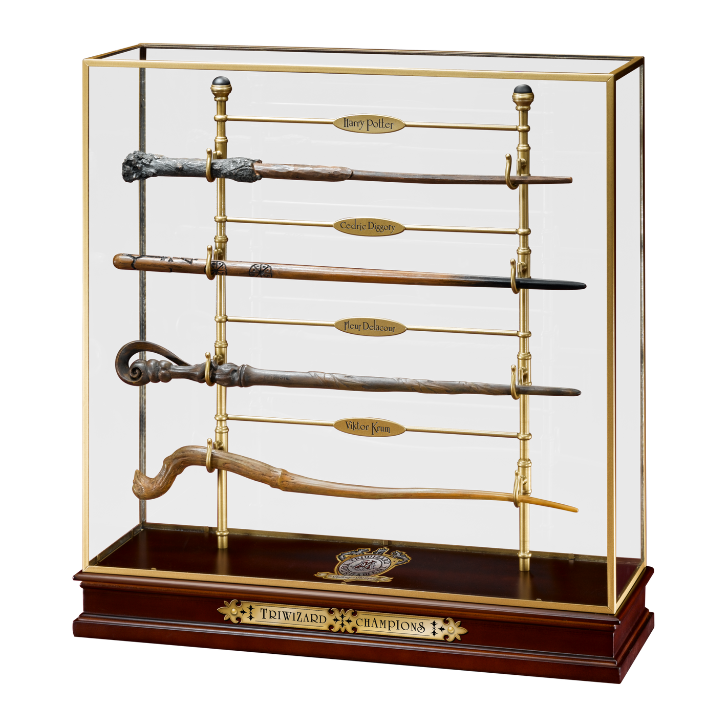 Harry Potter - Official Triwizard Champions Wand Display
