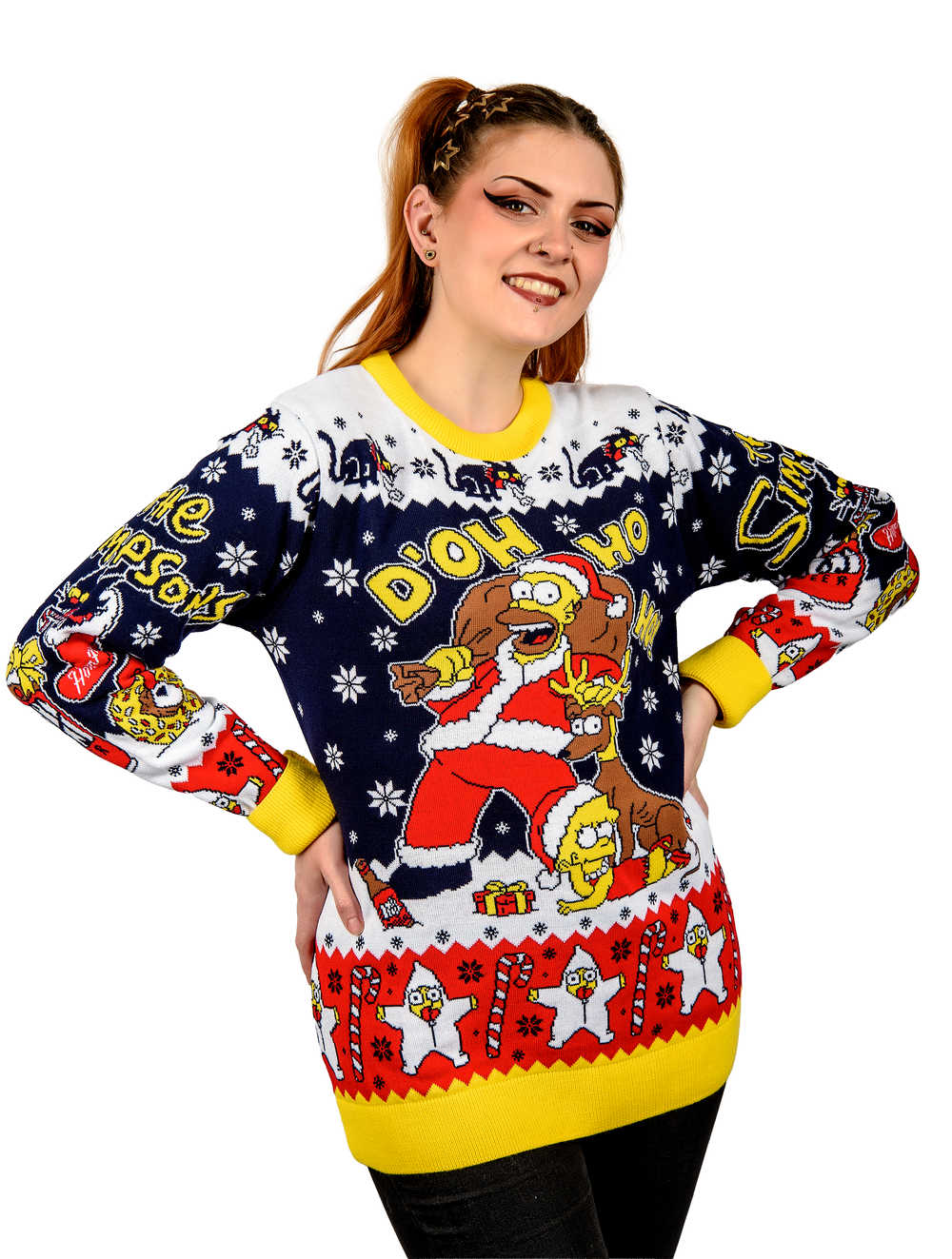 The Simpsons Christmas Jumper