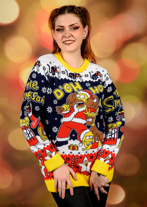The Simpsons Christmas Jumper