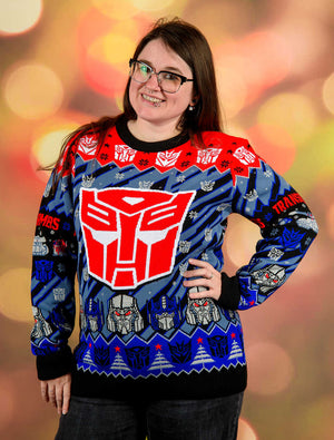 Transformers Christmas Jumper