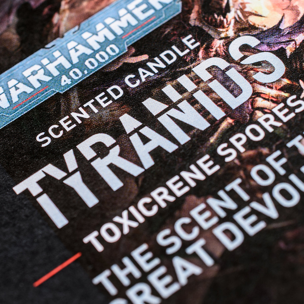 Warhammer 40000: Tyranids Candle
