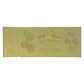 Back to the Future - Limited Edition 24k Gold Plated Biff Tannen Museum Entrance Ticket