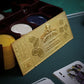 Back to the Future - Limited Edition 24k Gold Plated Biff Tannen Museum Entrance Ticket