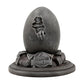 Jurassic Park - Velociraptor Egg Statue & Cane Replica Set