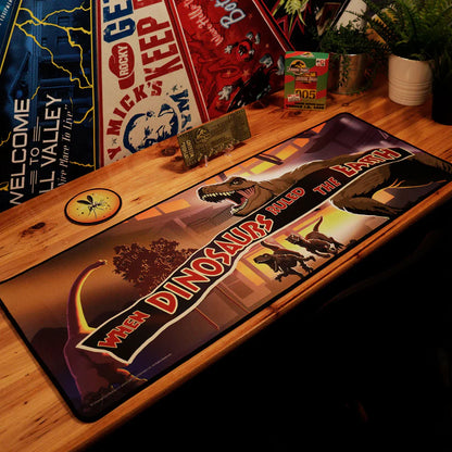 Jurassic Park - XL Desk Pad and Coaster Set