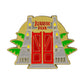 Jurassic Park Medallion and Pin Set