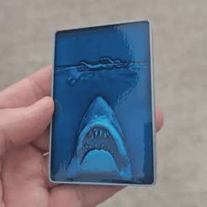 Jaws - 50th Anniversary Poster Limited Edition Ingot
