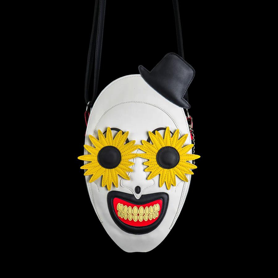 Terrifier 2 - Art The Clown Flower Glasses Bag (Vegan Leather)