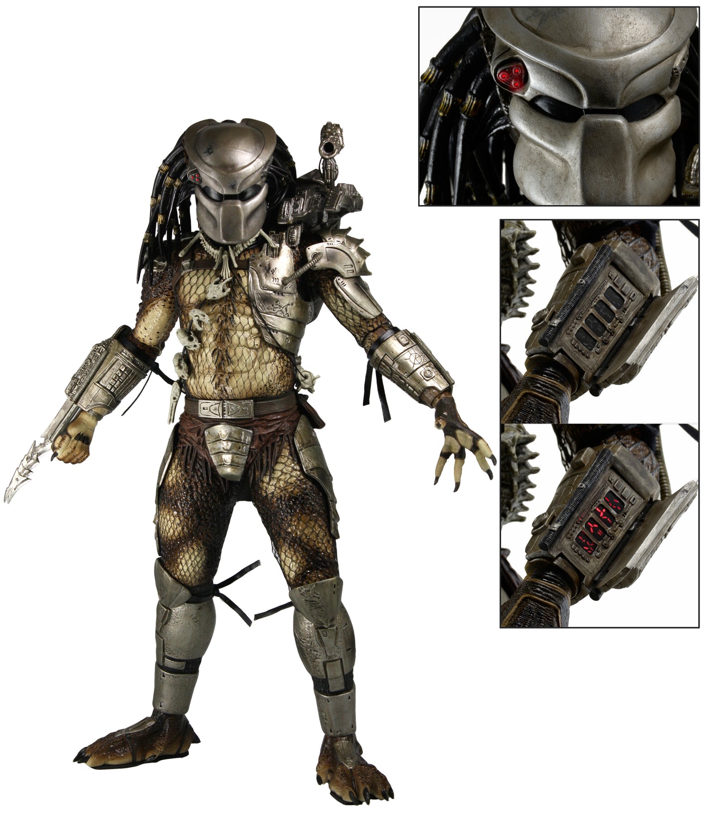 Predator - 1:4 Scale Predator jungle Hunter with LED Lights (19")