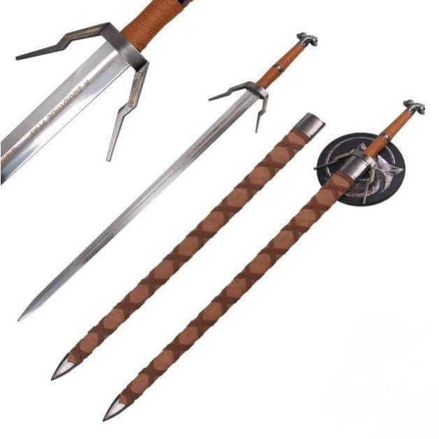 The Witcher - Wild Hunt Sword with Plaque and Sheath