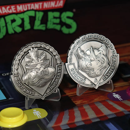Teenage Mutant Ninja Turtles - Bebop and Rocksteady Limited Edition Medallion Set