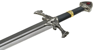 Valyrian Steel – Blackfyre Sword of Aegon the Conqueror in Hand Forged Damascus Steel (Book Version)