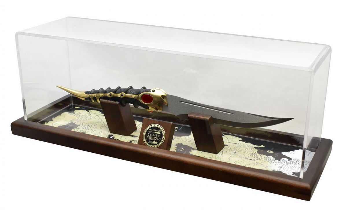 Officially Licensed Valyrian Steel King Viserys and Arya's Blade in True Damascus Steel