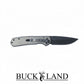 Buckland – Smooth Black Folding Knife