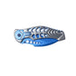 Titanium Curler Liner Lock Folding Knife