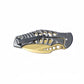 Golden Curler Liner Lock Folding Knife