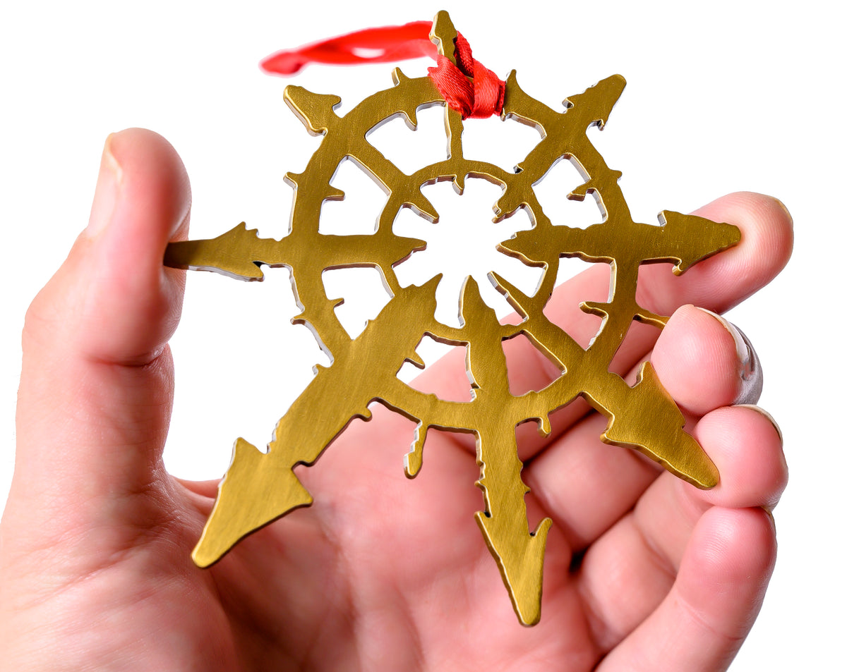 Warhammer 40000: Chaos Star Tree Decoration