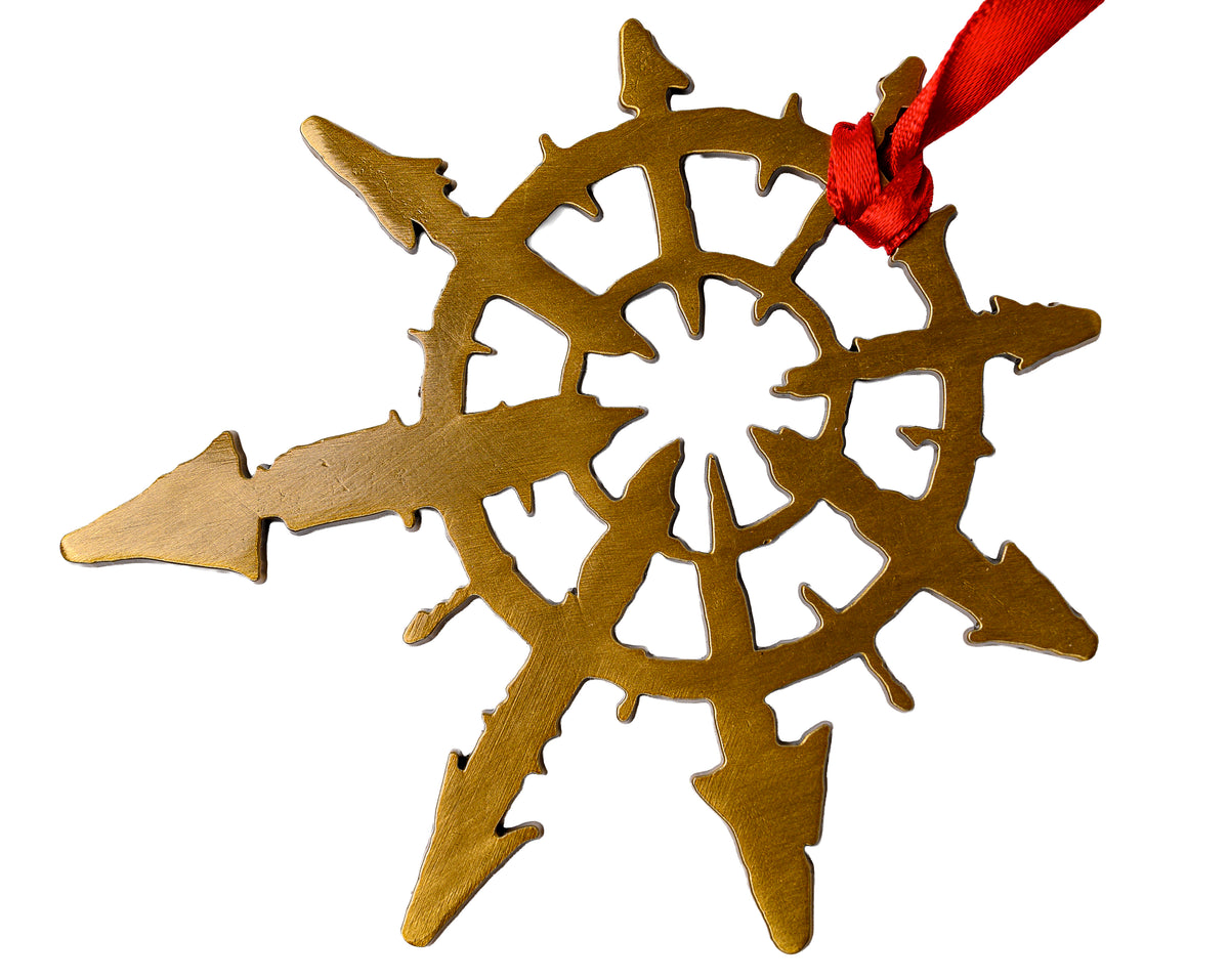 Warhammer 40000: Chaos Star Tree Decoration