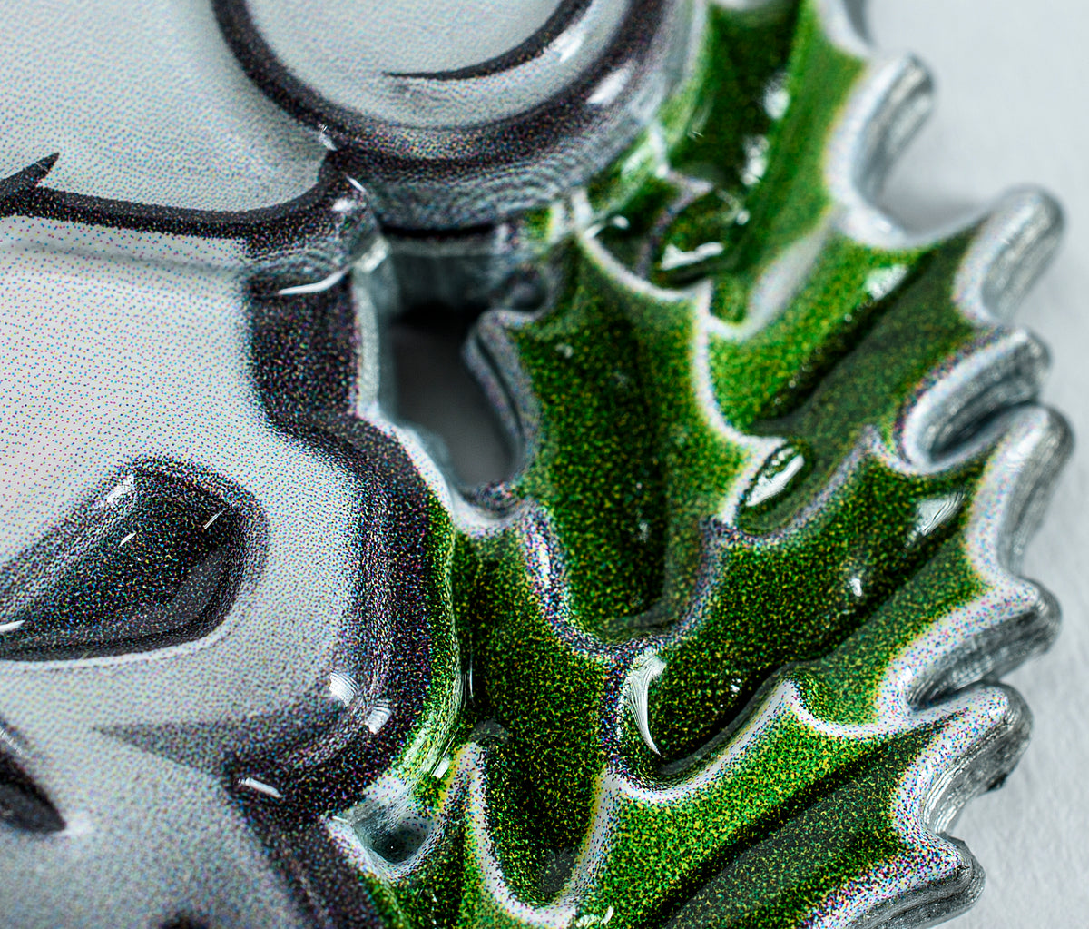 Warhammer 40,000: Skull Christmas Wreath Magnet