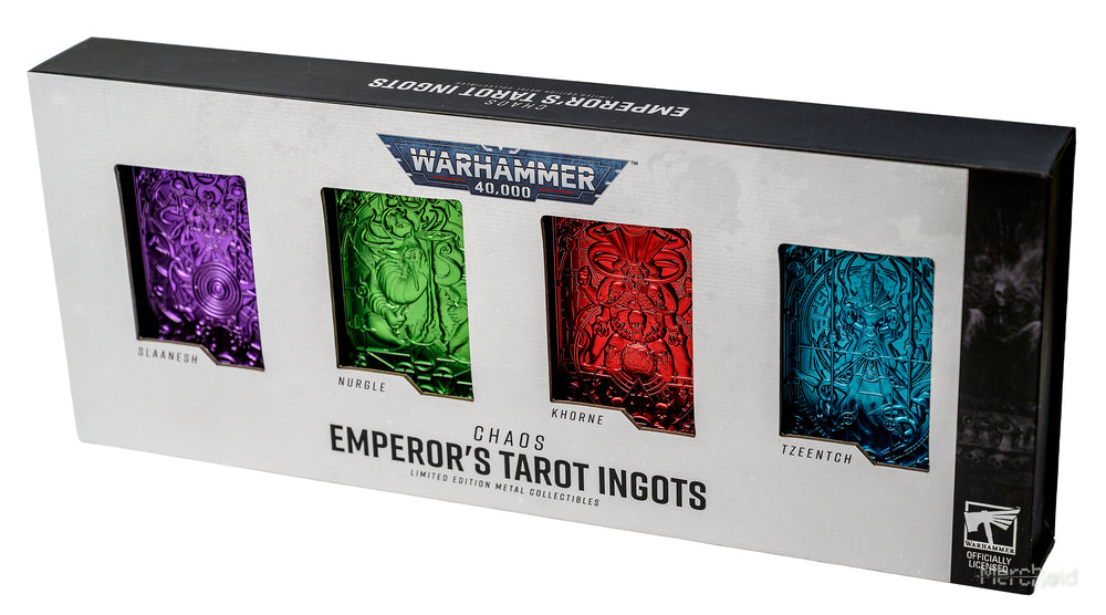 Warhammer 40,000: Imperial Tarot Ingot - Gods (4pk)