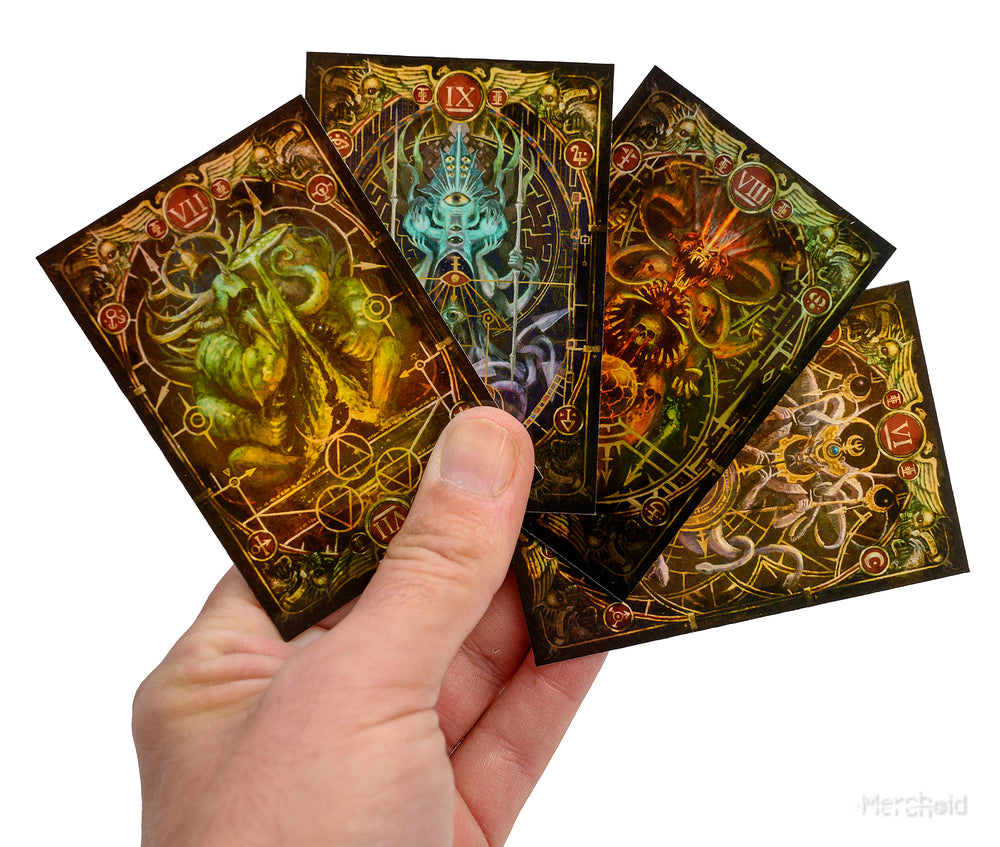 Warhammer 40,000: Imperial Tarot Ingot - Gods (4pk)