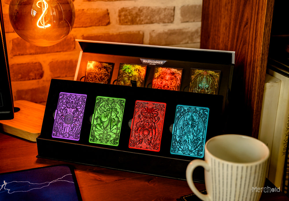 Warhammer 40,000: Imperial Tarot Ingot - Gods (4pk)