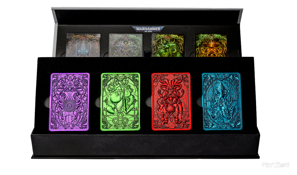 Warhammer 40,000: Imperial Tarot Ingot - Gods (4pk)
