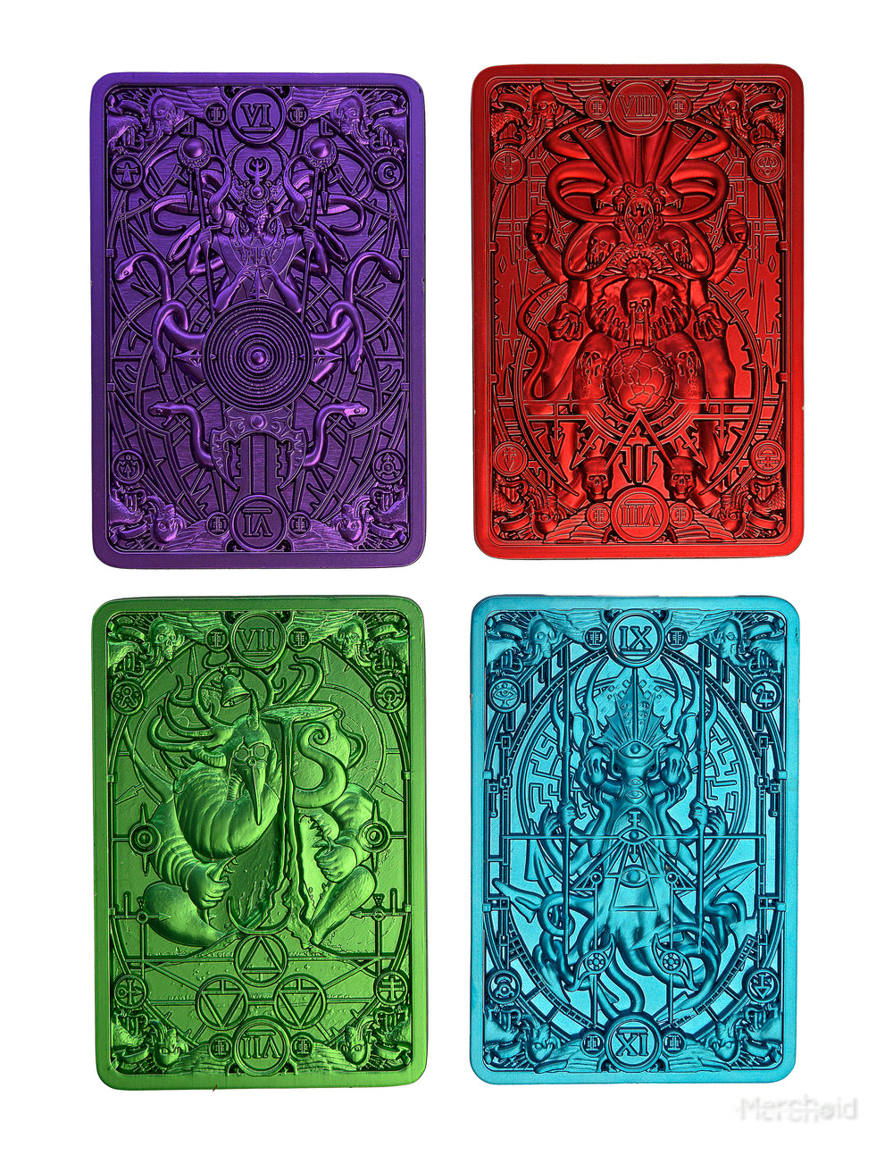 Warhammer 40,000: Imperial Tarot Ingot - Gods (4pk)