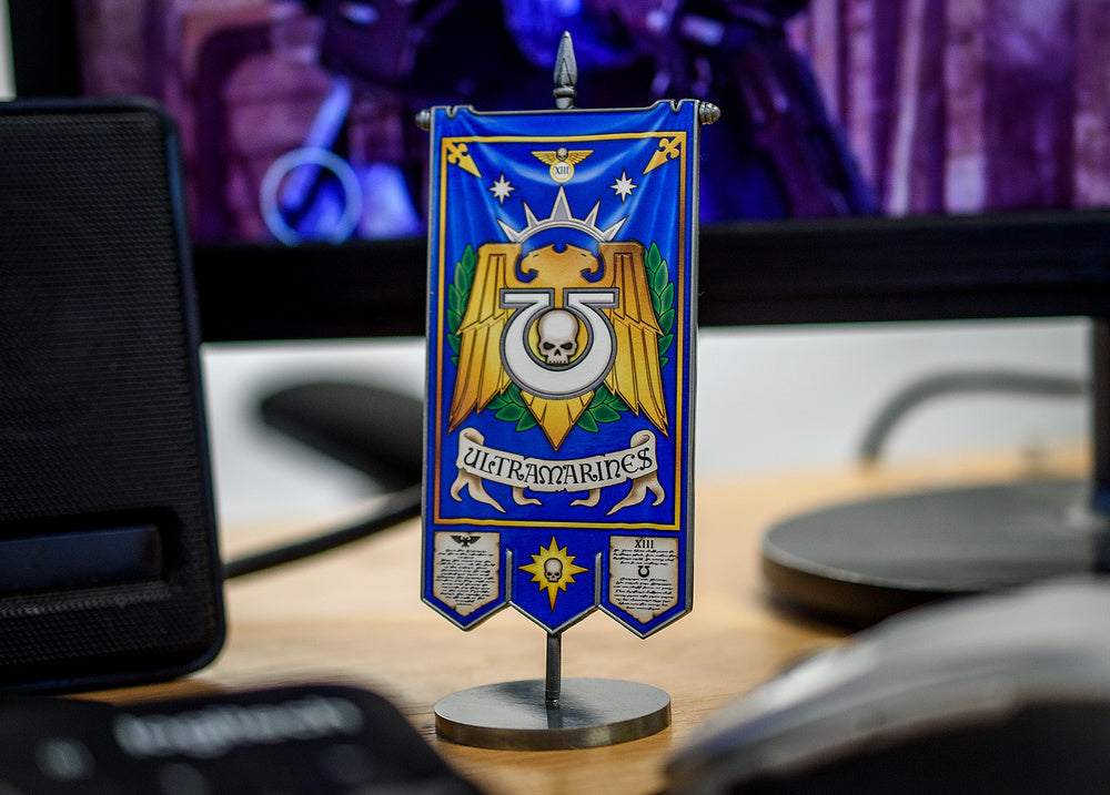 Warhammer 40,000: Ultramarines Chapter Desk Banner