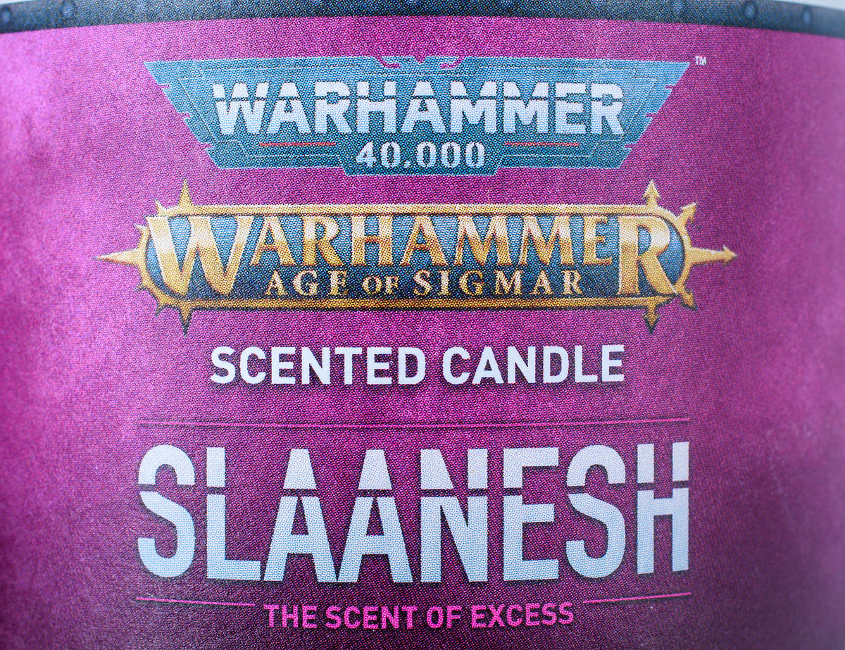 Warhammer 40000: Slaanesh Scent of Excess Candle