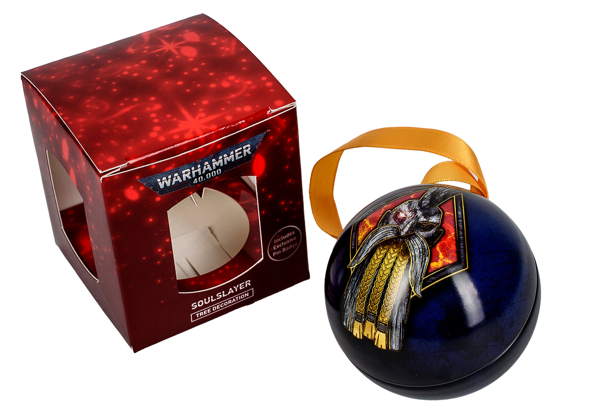 Warhammer Soulslayer Bauble with Pin