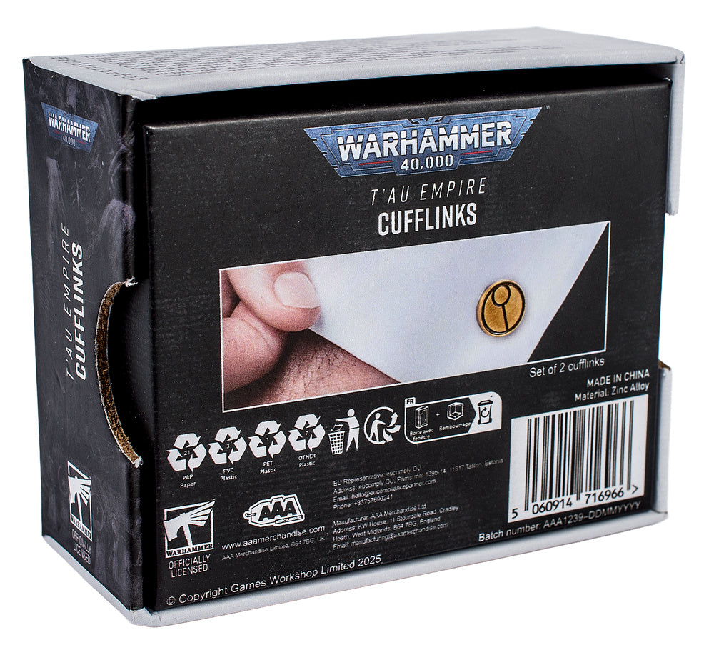 Warhammer 40,000: Tau Empire Cufflinks