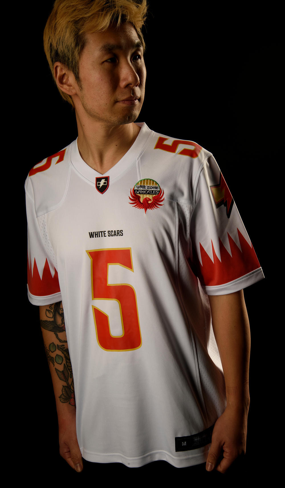 Warhammer 40,000: White Scar Sports Jersey Shirt