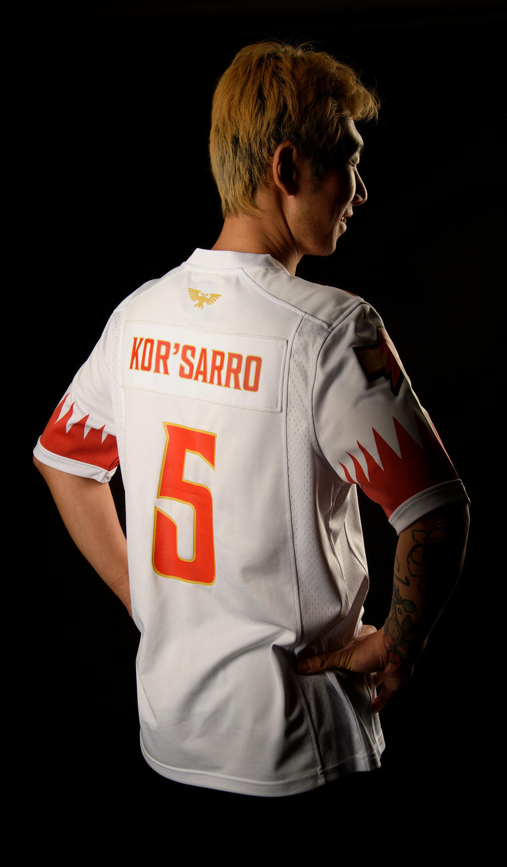 Warhammer 40,000: White Scar Sports Jersey Shirt