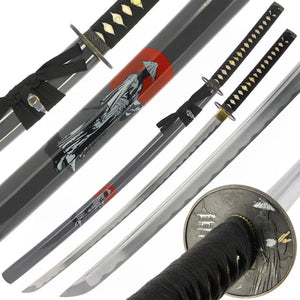 "Shogun" Traditional Hand Forged Katana in 1020 HCS