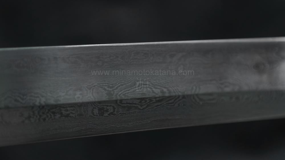 Warrior's Demise' Damascus Steel 1095 Clay Tempered Katana