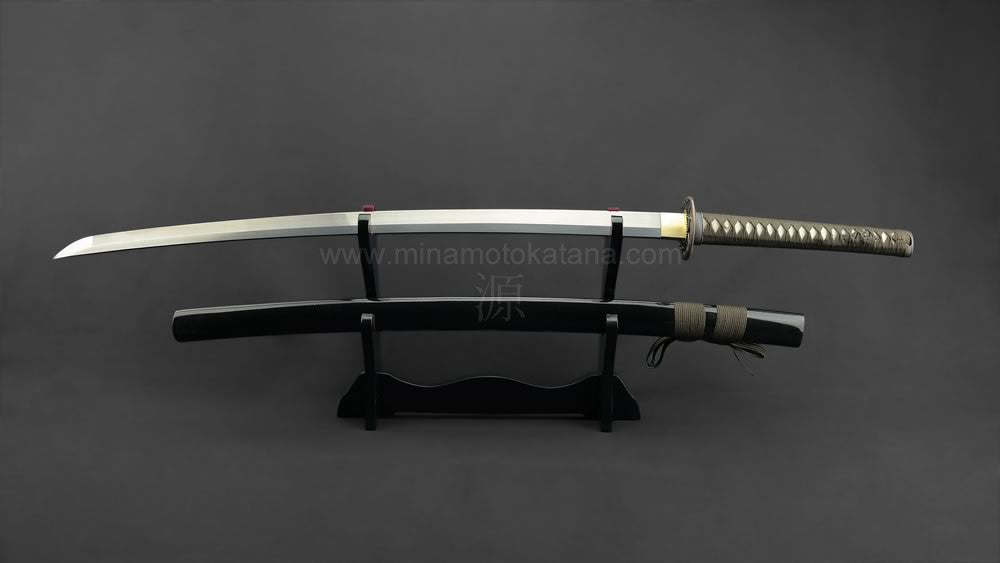 Warrior's Demise' Damascus Steel 1095 Clay Tempered Katana