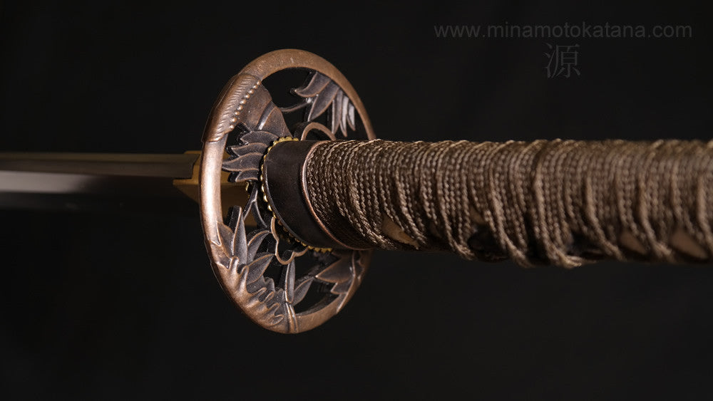 Warrior's Demise' Damascus Steel 1095 Clay Tempered Katana