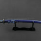 Warrior's Rage' (Blue) Hand Forged Katana In 1060 High Carbon Steel