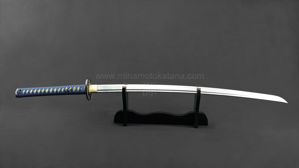 Warrior's Rage' (Blue) Hand Forged Katana In 1060 High Carbon Steel