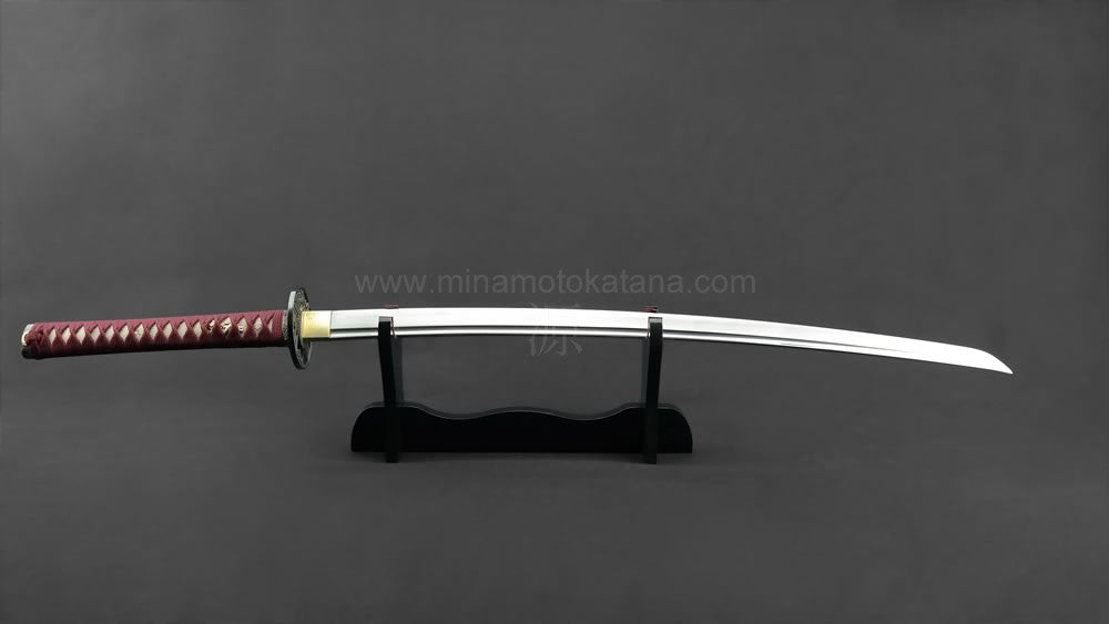 Warrior's Rage' (Red) Hand Forged Katana In 1060 High Carbon Steel