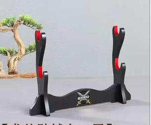 The Sword Stall Double Display Stand (Velvet Lined)